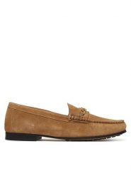 Tommy Hilfiger Mokasyny Th Chain Suede Loafer FW0FW09327 Brązowy. Brązowe mokasyny Tommy Hilfiger, bez wzorów, ze skóry. Za 569.99 zł.