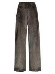 Herrlicher Spodnie w kolorze ciemnobrązowym rozmiar: M. Brązowe spodnie materiałowe Herrlicher, bez wzorów, z materiału, z podwyższonym stanem. Za 165.99 zł.