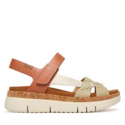 Sandały Pikolinos. Sandały Pikolinos, bez wzorów, bez obcasa, na płaskiej podeszwie, bez zapięcia. Za 559.99 zł.