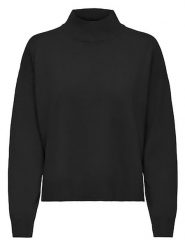 JDY Sweter w kolorze czarnym rozmiar: XXL. Czarne swetry JDY, xxl, bez wzorów, z wełny, bez ramiączek. Za 48.50 zł.