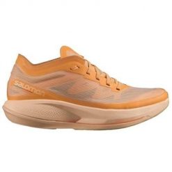 Buty do biegania damskie Salomon L41610500. Brązowe buty do biegania Salomon, bez wzorów, bez zapięcia, do biegania. Za 451.00 zł.