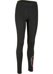Legginsy sportowe ocieplane Maite Kelly, Level 3. Czarne legginsy bonprix, bez wzorów. Za 99.99 zł.