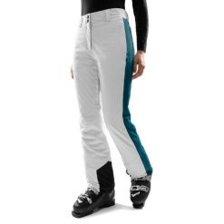 Damskie spodnie narciarskie Sporty zimowe Siroko P3-W Genevez. Białe spodnie narciarskie SIROKO, bez wzorów, z materiału, narciarskie. Za 850.00 zł.