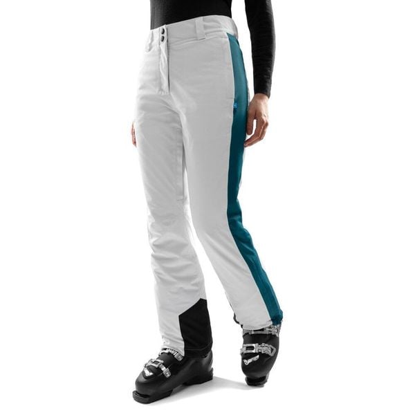 Damskie spodnie narciarskie Sporty zimowe Siroko P3-W Genevez. Białe spodnie narciarskie SIROKO, bez wzorów, z materiału, narciarskie. W wyprzedaży za 549.00 zł.