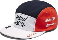 Czapka F1 Sergio Checo Perez Meksyk wielokolorowa biała. Białe czapki z daszkiem Erima, z aplikacjami, z bawełny, eleganckie. Za 182.99 zł.