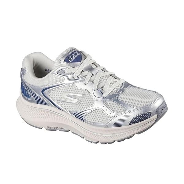Damskie buty do biegania Skechers GO RUN Consistent 2.0 Volt. Szare buty do biegania Skechers, bez wzorów, bez zapięcia, do biegania. W wyprzedaży za 302.50 zł.