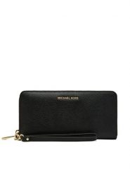 MICHAEL Michael Kors Portfel Akcesoria_Galanteria 32T4GJ6E7L Czarny. Czarne portfele MICHAEL Michael Kors, bez wzorów, ze skóry. Za 719.99 zł.