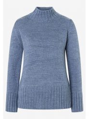 More & More Sweter w kolorze błękitnym rozmiar: 34. Niebieskie swetry More & More, bez wzorów, z wełny, bez ramiączek. Za 101.23 zł.