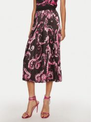 Versace Jeans Couture Spódnica plisowana 77HAE8A5 Czarny Regular Fit. Czarne spódnice Versace Jeans Couture, bez wzorów, z jeansu, plisowane. Za 1,649.00 zł.