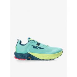 Buty trailowe damskie Altra Timp 5. Zielone buty do biegania Altra, bez wzorów, bez zapięcia, do biegania. Za 681.99 zł.