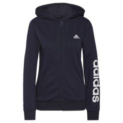 Kurtka damska adidas Essentials Logo. Białe kurtki adidas, xs, bez wzorów, z materiału, sportowe, bez kaptura. Za 176.00 zł.