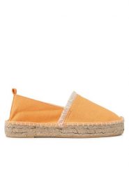 Jenny Fairy Espadryle H050721-XX Pomarańczowy. Brązowe espadryle Jenny Fairy, bez wzorów, z materiału, bez obcasa. Za 129.99 zł.