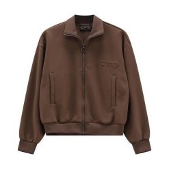 Damska bluza dresowa CMP. Brązowe bluzy CMP, m, bez wzorów, z dresówki, bez kaptura, do biegania. Za 314.00 zł.