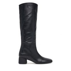 Kozaki Vagabond Shoemakers. Czarne kozaki Vagabond Shoemakers, bez wzorów, bez obcasa, na słupku, bez zapięcia. Za 1,129.00 zł.