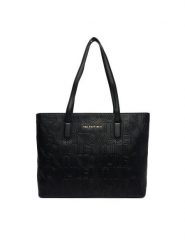 Valentino Torebka Pansy VBS8PG01 Czarny. Czarne shopper bag Valentino, bez wzorów, ze skóry, bez dodatków. Za 699.99 zł.