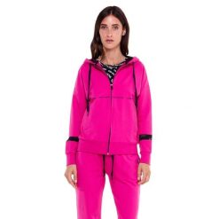 Bluza z kaptur na co dzień na siłownię. Czerwone bluzy z kapturem LEONE 1947 APPAREL, bez wzorów, z bawełny, bez kaptura, na fitness i siłownię. Za 191.56 zł.