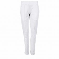 Damskie spodnie dresowe Reece Australia Cleve Stretch Fit. Białe spodnie dresowe REECE, bez wzorów, z dresówki, długie. Za 227.50 zł.