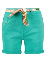 Geographical Norway Szorty "Padena" w kolorze turkusowym rozmiar: S. Niebieskie szorty Geographical Norway, bez wzorów, z tkaniny. Za 52.42 zł.