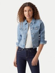 Vero Moda Kurtka jeansowa Luna 10279492 Błękitny Slim Fit. Niebieskie kurtki Vero Moda, l, bez wzorów, z bawełny, bez kaptura. Za 159.99 zł.