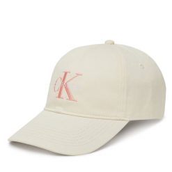 Czapka z daszkiem Calvin Klein Jeans. Żółte czapki z daszkiem Calvin Klein Jeans, bez wzorów, z jeansu. Za 179.99 zł.
