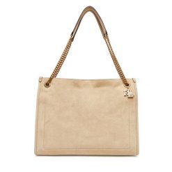 Torebka LAUREN RALPH LAUREN. Brązowe torebki klasyczne Lauren Ralph Lauren, bez wzorów, klasyczne, bez dodatków. Za 2,199.00 zł.