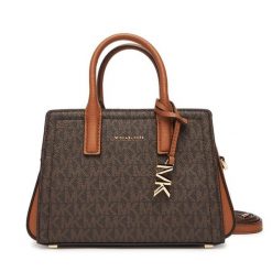 Torebka MICHAEL Michael Kors. Brązowe torebki klasyczne MICHAEL Michael Kors, bez wzorów, klasyczne, bez dodatków. Za 819.99 zł.