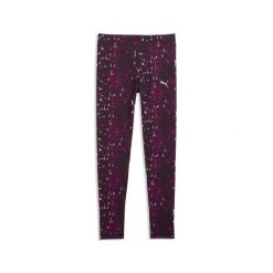Młodzieżowe legginsy Train All Day Essentials z nadrukiem PUMA. Czerwona legginsy Puma, bez wzorów, z dżerseju, młodzieżowe. Za 129.00 zł.