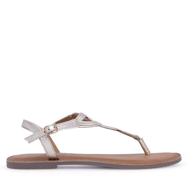 Sandały Sergio Bardi. Żółte sandały Sergio Bardi, bez wzorów, bez obcasa, na płaskiej podeszwie, bez zapięcia. Za 139.99 zł.