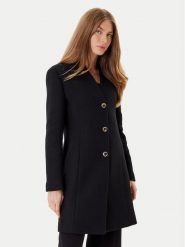 Rinascimento Płaszcz wełniany CFC0126119003 Czarny Regular Fit. Czarne płaszcze Rinascimento, na zimę, s, bez wzorów, z syntetyku, bez kaptura. Za 739.99 zł.