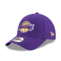 Czapka z daszkiem New Era 9FORTY Youth LA Los Angeles Lakers. Fioletowe czapki z daszkiem New Era, bez wzorów. Za 98.00 zł.