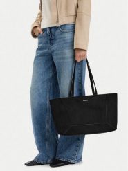 MEXX Torebka CEO-MEXX-L-003-10 Czarny. Czarne shopper bag Mexx, bez wzorów, z materiału, bez dodatków. Za 229.99 zł.