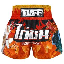 Spodenki treningowe TUFF Fighting Rooster XL. Brązowe szorty sportowe TUFF, bez wzorów. Za 149.00 zł.