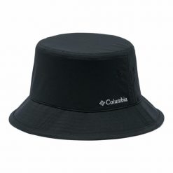 Kapelusz przeciwsłoneczny Columbia Pine Mountain II Bucket Hat. Czarne kapelusze Columbia, na zimę, bez wzorów. Za 99.99 zł.