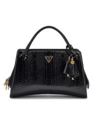 Guess Torebka "Annita" w kolorze czarnym - 32 x 21 x 11 cm rozmiar: onesize. Czarne torebki klasyczne Guess, z aplikacjami, z materiału, przez ramię, bez dodatków. Za 448.99 zł.