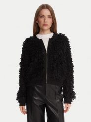 French Connection Kardigan 78ZBU Czarny Regular Fit. Czarne swetry French Connection, xs, bez wzorów, z syntetyku, bez ramiączek. Za 399.99 zł.