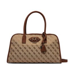 Torebka Guess. Brązowe torebki klasyczne Guess, z aplikacjami, klasyczne, bez dodatków. Za 634.99 zł.