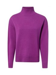 Marie Lund sweter merino Kobiety Wełna lila, XL. Swetry Marie Lund, xl, bez wzorów, z wełny, bez ramiączek. Za 349.95 zł.