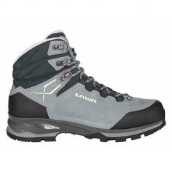 Buty trekkingowe damskie Lowa Lady Light Ll. Szare buty trekkingowe Lowa, bez wzorów, z materiału, za kostkę, bez zapięcia. Za 1,121.00 zł.
