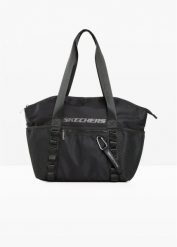 Torba sportowa Sketchers. Czarne torebki klasyczne bonprix, bez wzorów, sportowe, bez dodatków. Za 169.99 zł.