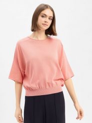 Drykorn koszula z dzianiny - Hilary Kobiety Bawełna pomarańczowy, XS. Brązowe koszule DRYKORN, xs, bez wzorów, z bawełny, eleganckie, bez kołnierzyka, bez ramiączek. Za 479.95 zł.