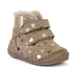 Buty dziecięcie za kostkę Froddo (G2110143-26). Brązowe trekkingi FRODDO, bez wzorów, za kostkę, bez zapięcia, trekkingowe. Za 269.00 zł.