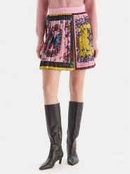 Versace Jeans Couture Spódnica plisowana 79HAE8P0 NS726 Kolorowy Regular Fit. Spódnice Versace Jeans Couture, bez wzorów, z jeansu, plisowane. Za 999.99 zł.