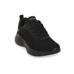 Buty do chodzenia damskie Skechers Bobs Infinity. Czarne buty treningowe Skechers, bez wzorów, z dzianiny, bez zapięcia, trekkingowe. Za 352.00 zł.