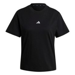 Damska koszulka bawełniana adidas Essentials Small Logo. Czarne t-shirty sportowe adidas, xs, bez wzorów, z bawełny, bez ramiączek. Za 173.50 zł.