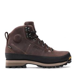 Trekkingi Dolomite. Brązowe buty trekkingowe Dolomite, z gore-texu, bez zapięcia. Za 1,119.00 zł.