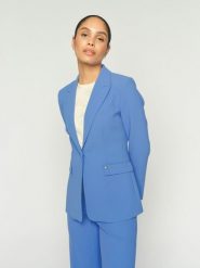 MOS MOSH Marynarka - MMLeonora Miley Kobiety niebieski, 38. Niebieskie marynarki i żakiety Mos Mosh, bez wzorów, eleganckie, bez ramiączek. Za 649.95 zł.