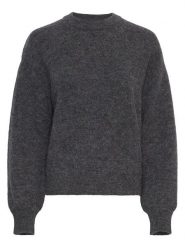 MOSS COPENHAGEN Sweter "Annamaja" w kolorze szarym rozmiar: XS/S. Szare swetry Moss Copenhagen, s, bez wzorów, bez ramiączek. Za 173.99 zł.