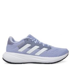 Buty do biegania adidas. Fioletowe buty do biegania adidas, bez wzorów, bez zapięcia, do biegania. Za 229.99 zł.