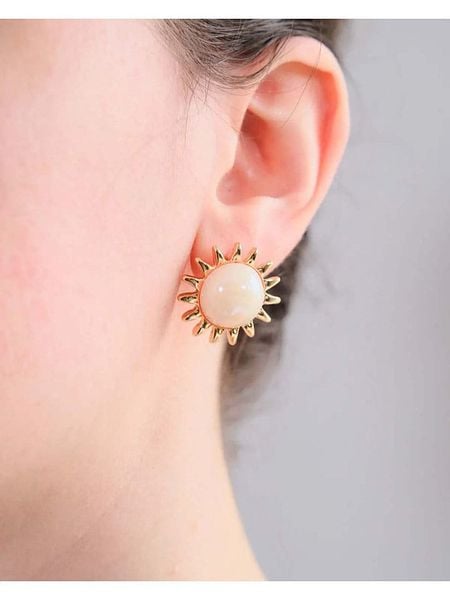 Heliophilia Kolczyki-wkrętki z cyrkoniami rozmiar: onesize. Szare kolczyki Heliophilia, z cyrkonią, metalowe. Za 30.99 zł.