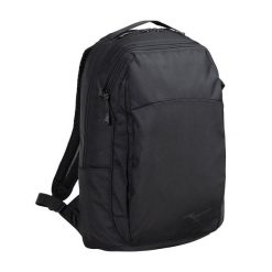 Plecak miejski na laptopa Mizuno Waso 20L Backpack. Czarne plecaki Mizuno, bez wzorów, bez dodatków. Za 359.00 zł.
